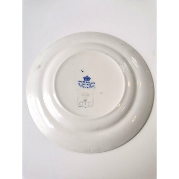 Collector Plates Four- Two Japanese, Two English Vintage - Picture 11 of 16